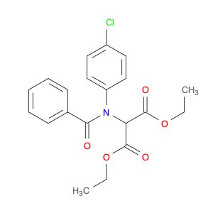 Propanedioic acid, [benzoyl(4-chlorophenyl)amino]-, diethyl ester