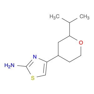 2-Thiazolamine, 4-[tetrahydro-2-(1-methylethyl)-2H-pyran-4-yl]-