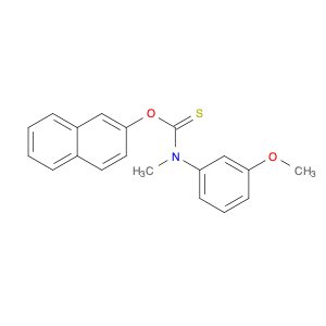 N-(3-methoxyphenyl)-N-methyl-1-naphthalen-2-yloxy-methanethioamide