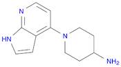 1-(1H-Pyrrolo[2,3-b]pyridin-4-yl)piperidin-4-amine