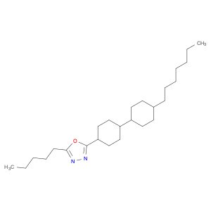 1,3,4-Oxadiazole, 2-(4'-heptyl[1,1'-bicyclohexyl]-4-yl)-5-pentyl-