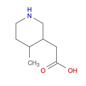 2-(4-methylpiperidin-3-yl)acetic acid