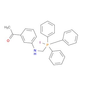 Ethanone, 1-[3-[(iodotriphenylphosphoranyl)methylamino]phenyl]-
