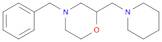 4-Benzyl-2-(piperidin-1-ylmethyl)morpholine