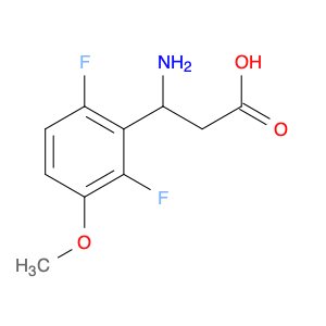 Benzenepropanoic acid, b-amino-2,6-difluoro-3-methoxy-