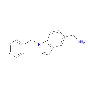 (1-Benzyl-1H-indol-5-yl)methanamine