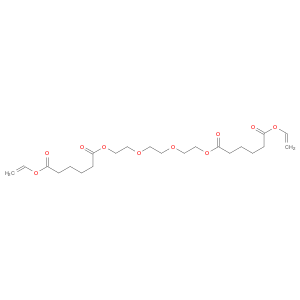 7,10,13,16-Tetraoxadocosanedioic acid, 6,17-dioxo-, diethenyl ester