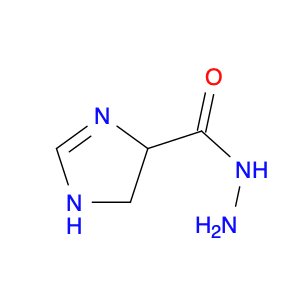1H-Imidazole-4-carboxylic acid, 4,5-dihydro-, hydrazide