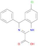 6-Chloro-4-phenyl-1,4-dihydroquinazoline-2-carboxylic acid