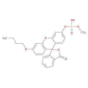 O-Methyl-O-(N-butylfluorescein)phosphate