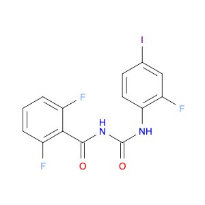 Benzamide, 2,6-difluoro-N-[[(2-fluoro-4-iodophenyl)amino]carbonyl]-