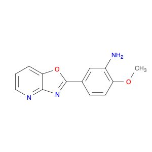 (2-methoxy-5-[1,3]oxazolo[4,5-b]pyridin-2-ylphenyl)amine