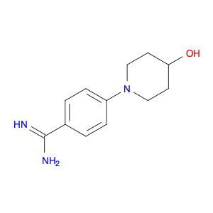 Benzenecarboximidamide,4-(4-hydroxy-1-piperidinyl)-