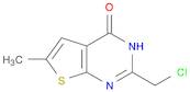 2-(Chloromethyl)-6-methylthieno[2,3-d]pyrimidin-4(3H)-one