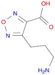 3-(3-aminopropyl)-4-carboxyfurazan