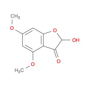 3(2H)-Benzofuranone, 2-hydroxy-4,6-dimethoxy-