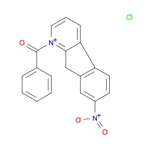 9H-Indeno[2,1-b]pyridinium, 1-benzoyl-7-nitro-, chloride