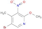 5-Bromo-2-methoxy-4-methyl-3-nitropyridine