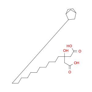 Pentanedioic acid, 3-(11-bicyclo[2.2.1]hept-2-ylundecyl)-3-hydroxy-