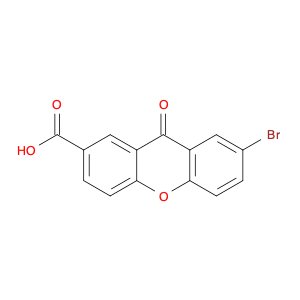 9H-Xanthene-2-carboxylic acid, 7-bromo-9-oxo-