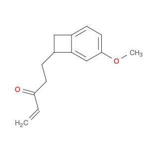 1-Penten-3-one, 5-(4-methoxybicyclo[4.2.0]octa-1,3,5-trien-7-yl)-