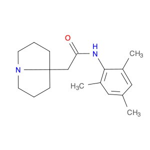1H-Pyrrolizine-7a(5H)-acetamide, tetrahydro-N-(2,4,6-trimethylphenyl)-