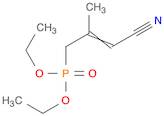 Phosphonic acid, (3-cyano-2-methyl-2-propenyl)-, diethyl ester