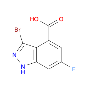 3-Bromo-6-fluoro-1H-indazole-4-carboxylic acid