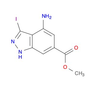 Methyl 4-amino-3-iodo-1H-indazole-6-carboxylate