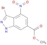 Methyl 3-bromo-4-nitro-1H-indazole-6-carboxylate