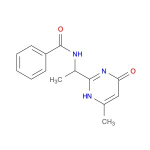 N-(1-(6-Methyl-4-oxo-1,4-dihydropyrimidin-2-yl)ethyl)benzamide