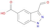 3-Formyl-1H-indazole-5-carboxylic acid