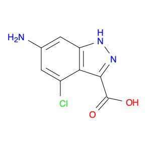 6-Amino-4-chloro-1H-indazole-3-carboxylic acid