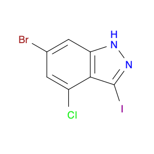 6-Bromo-4-chloro-3-iodo-1H-indazole