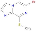 6-BROMO-8-(METHYLTHIO)IMIDAZO[1,2-A]PYRAZINE