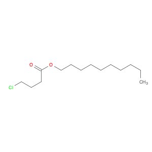 Butanoic acid, 4-chloro-, decyl ester