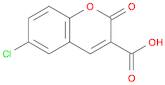 6-Chloro-2-oxo-2H-chromene-3-carboxylic acid