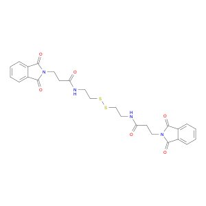 N,N-(Dithiodi-2,1-ethanediyl)bis(1,3-dihydro-1,3-dioxo-2H-isoindole-2-propionamide)