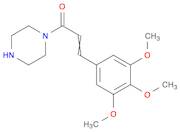 1-(Piperazin-1-yl)-3-(3,4,5-trimethoxyphenyl)prop-2-en-1-one