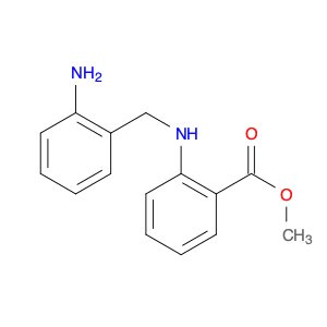 Benzoic acid, 2-[[(2-aminophenyl)methyl]amino]-, methyl ester