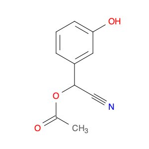 (3-Hydroxymandelonitrile)acetate