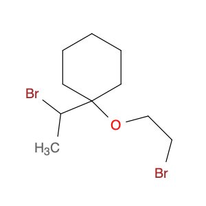 Cyclohexane, 1-(2-bromoethoxy)-1-(1-bromoethyl)-
