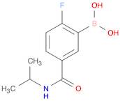 (2-Fluoro-5-(isopropylcarbamoyl)phenyl)boronic acid