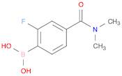 DIMETHYL 4-BORONO-3-FLUOROBENZAMIDE