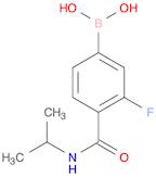 (3-Fluoro-4-(isopropylcarbamoyl)phenyl)boronic acid