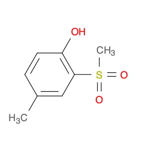 Phenol, 4-methyl-2-(methylsulfonyl)-
