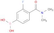 4-(DIMETHYLCARBAMOYL)-3-FLUOROBENZENEBORONIC ACID