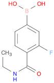 (4-(Ethylcarbamoyl)-3-fluorophenyl)boronic acid