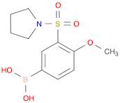 4-METHOXY-3-(PYRROLIDIN-1-YLSULPHONYL)BENZENEBORONIC ACID