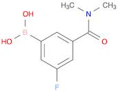 (3-(Dimethylcarbamoyl)-5-fluorophenyl)boronic acid